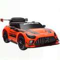 Mercedes-AMG GT3 EVO elettrica bambini - arancione vista frontale