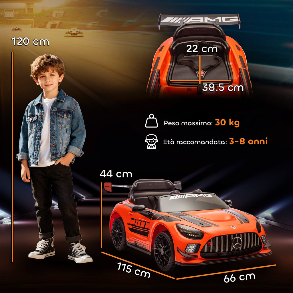 Mercedes-AMG GT3 EVO - dimensioni e specifiche tecniche