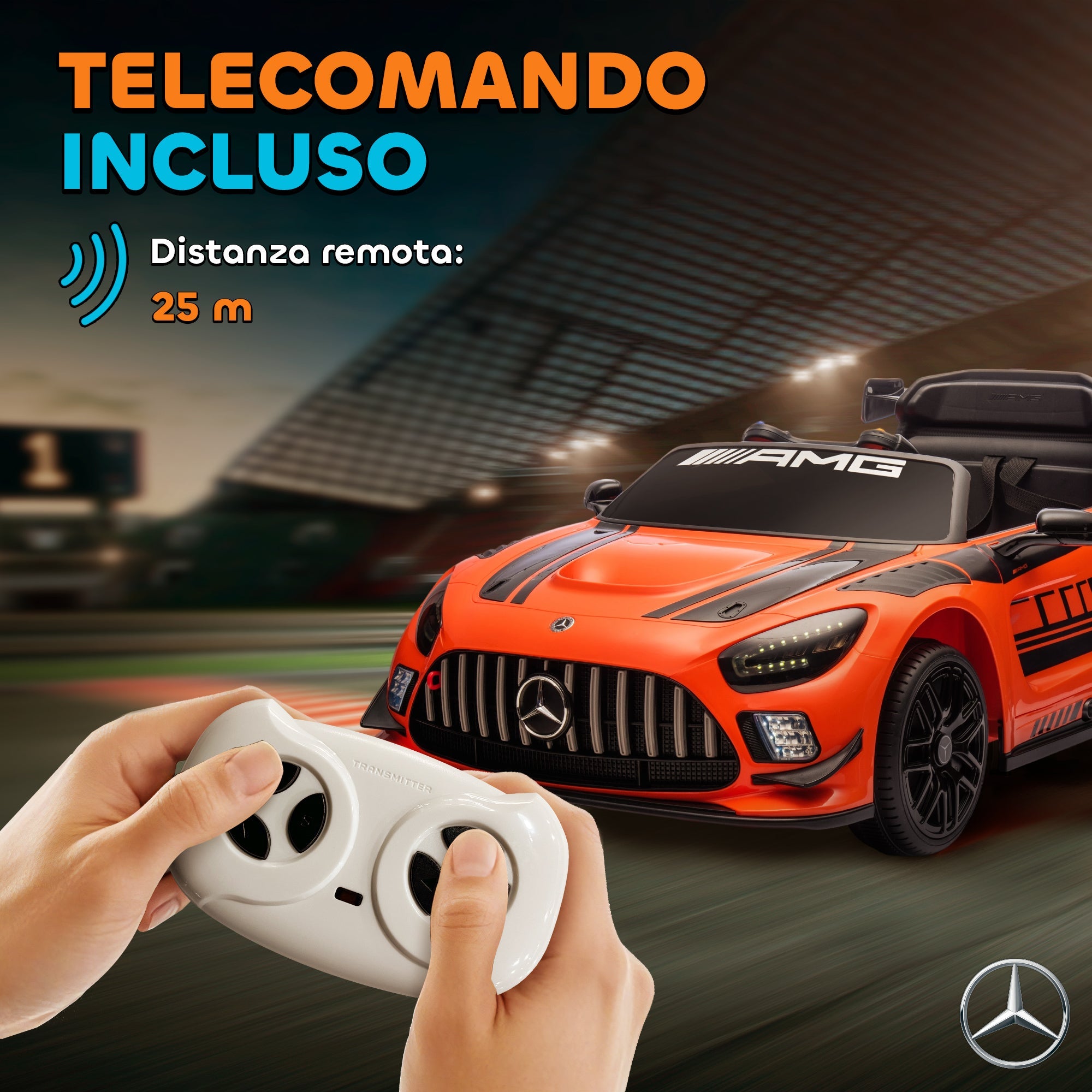 Mercedes-AMG GT3 EVO - telecomando incluso 25 metri