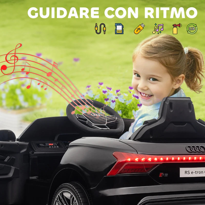 Audi RS e-tron GT – guidare con ritmo, lettore USB SD AUX